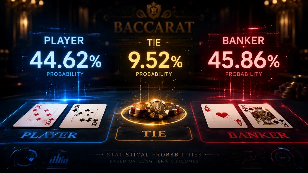 百家樂破解秘技揭密：莊閒機率計算找出最佳下注時機－gamein hero probability visualization